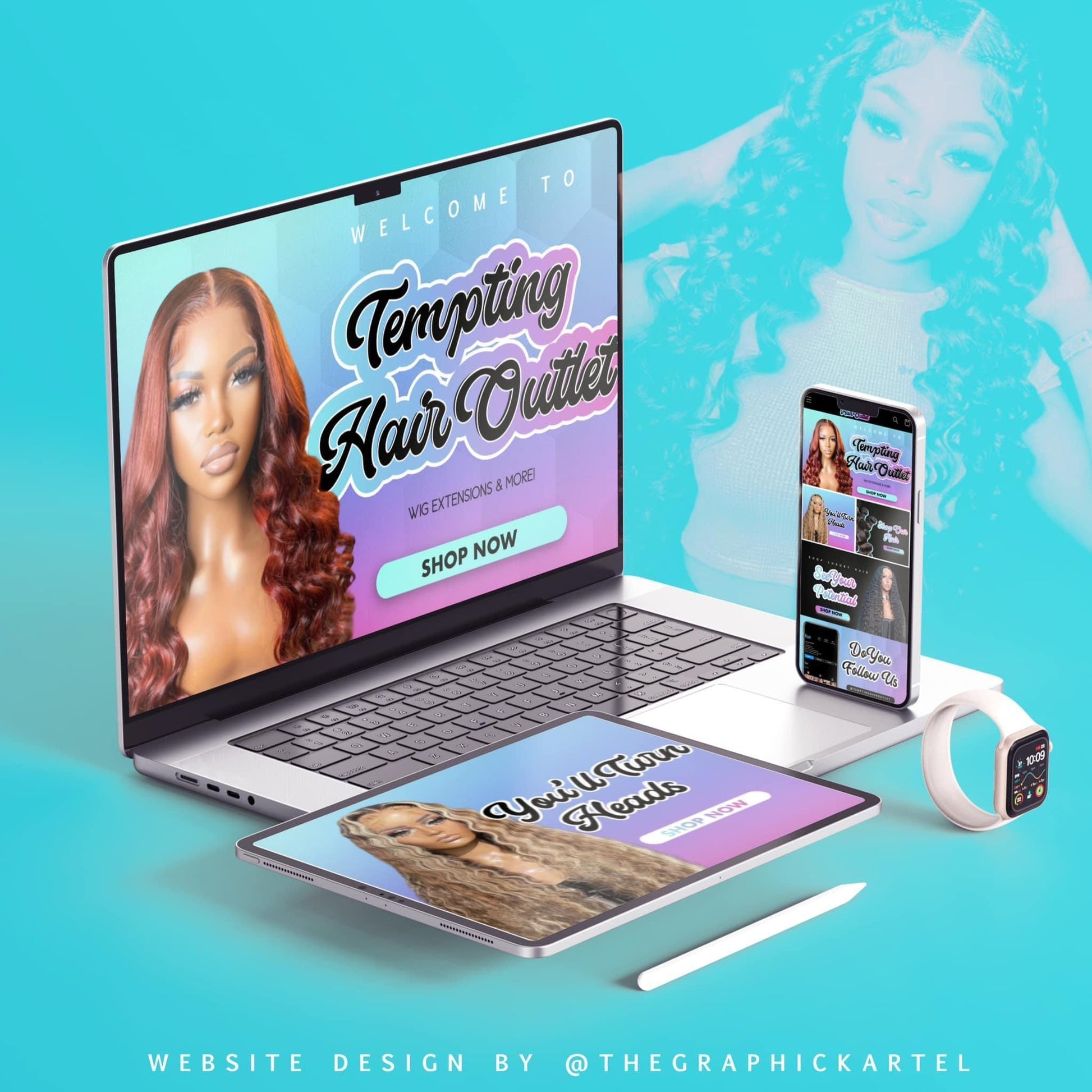 Shopify Website Design - The Graphic Kartel