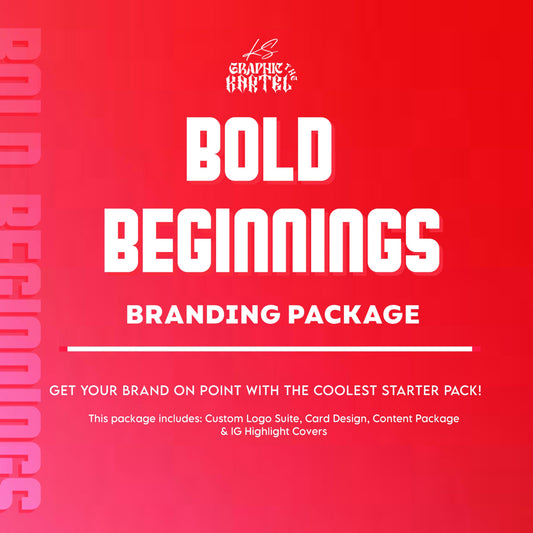 "Bold Beginnings" Package - The Graphic Kartel